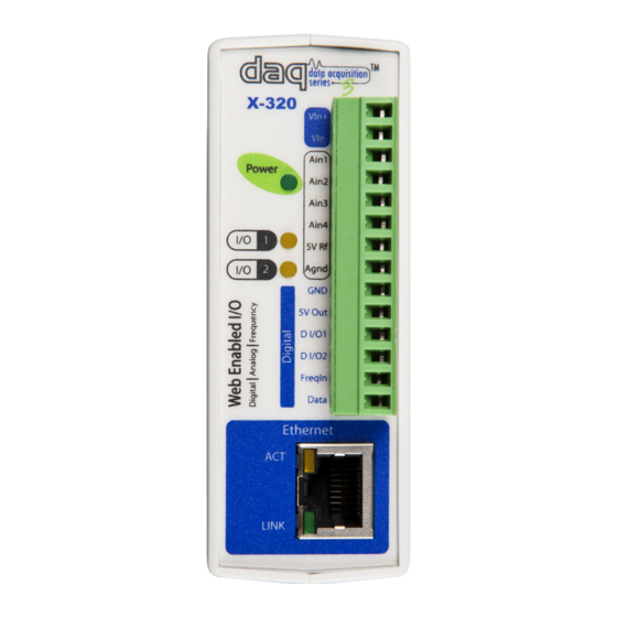 ControlByWeb X-320 User Manual
