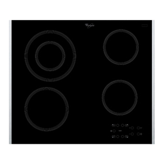 Whirlpool AKT 813 Product Description Sheet