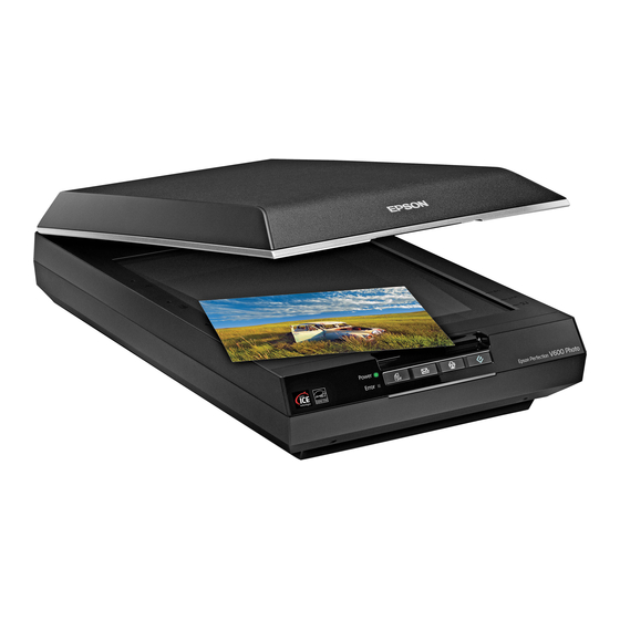 Epson V600 - Perfection Photo Notices And Warranty