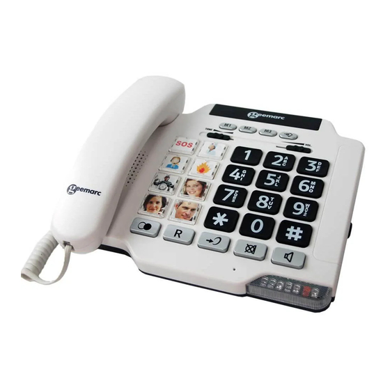ClearSounds Geemarc PhotoPHONE 100 Manual