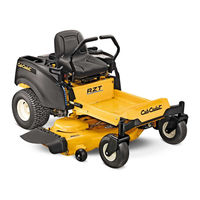 Cub Cadet RZT Series Operator's Manual
