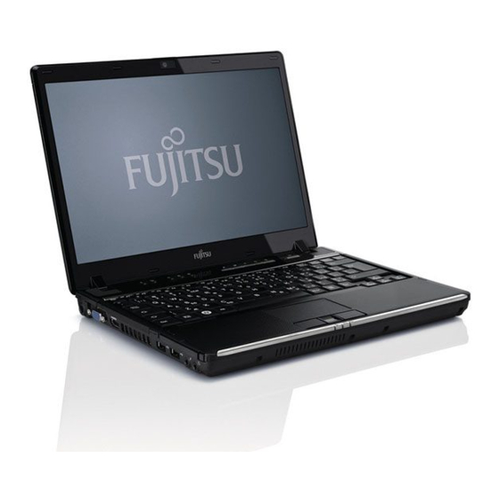 FUJITSU LIFEBOOK P770 GETTING STARTED MANUAL Pdf Download | ManualsLib