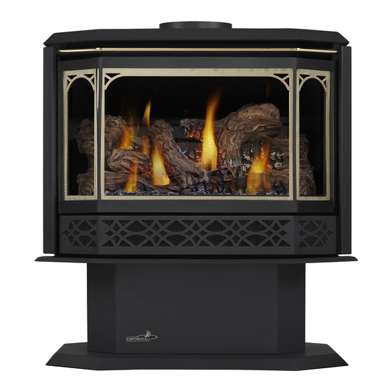 CONTINENTAL FIREPLACES CDVS500N INSTALLATION AND OPERATION