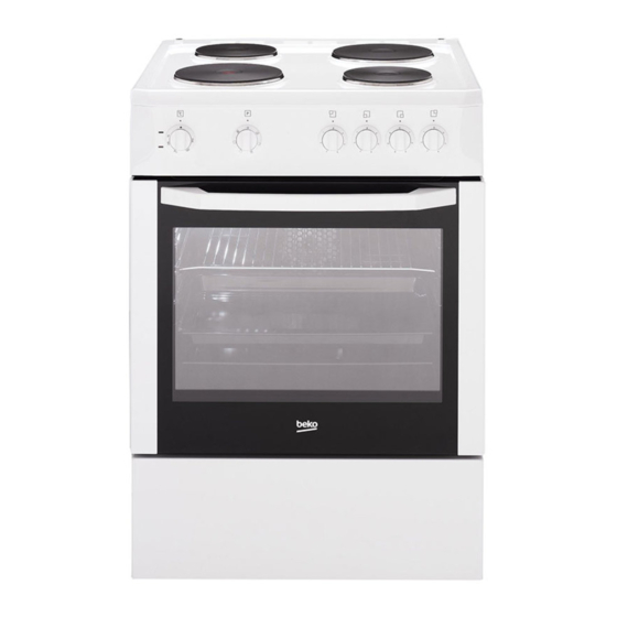 Beko CSE 66000 G Manual