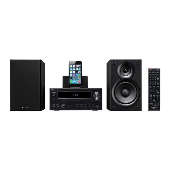 Pioneer X-HM22-K Original Instruction