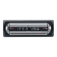 Sony CDX-R3300EE Operating Instructions Manual