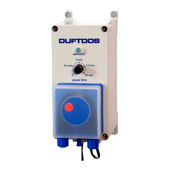 WDT DUFTDOS-DS Operating Instructions Manual