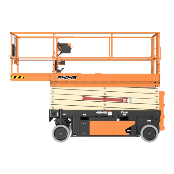 JLG R4045 Operation And Safety Manual