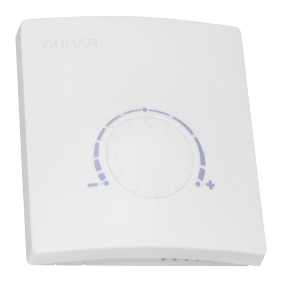 OUMAN TMR/SP Quick Start Manual