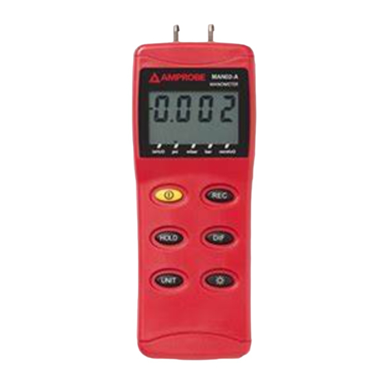 PEWA Amprobe MAN02-A User Manual