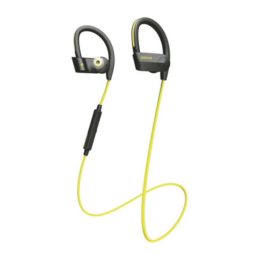 Jabra Sport Pace Wireless - Headset Manual