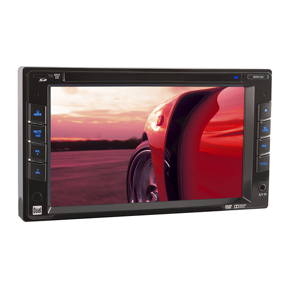 Dual XDVD1262 Installation & Owner's Manual