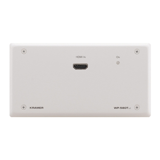 Kramer WP-580Txr User Manual