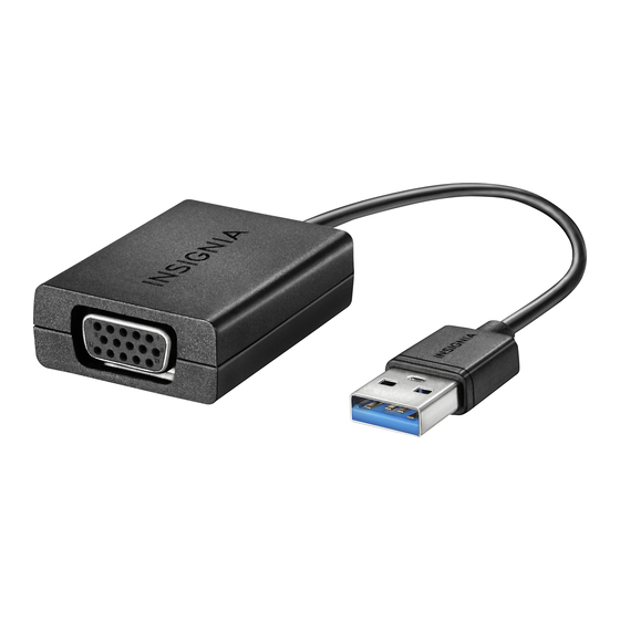 Insignia NS-PU96203 Quick Setup Manual