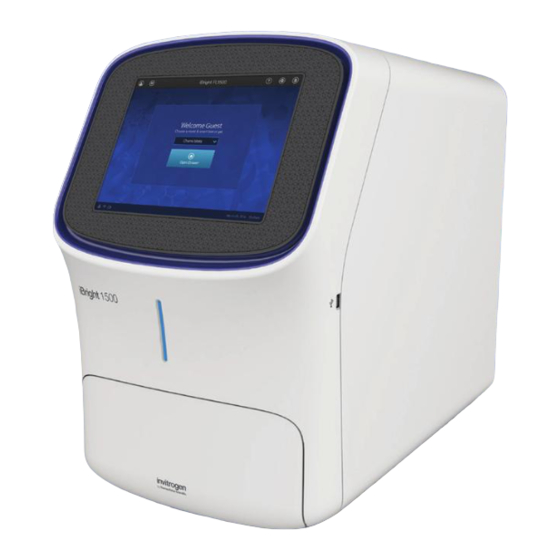 Invitrogen iBright CL1500 Series User Manual