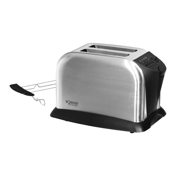 BOMANN TA 1343 CB Instruction Manual & Guarantee