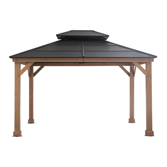 Canvas COLLINGWOOD GAZEBO Assembly Instructions Manual