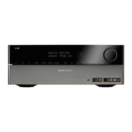 Harman Kardon AVR 355/230 Service Manual