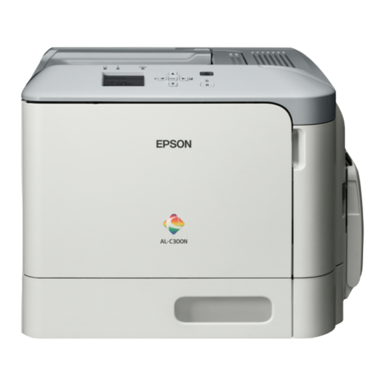 Epson AL-C300 Series Manuals