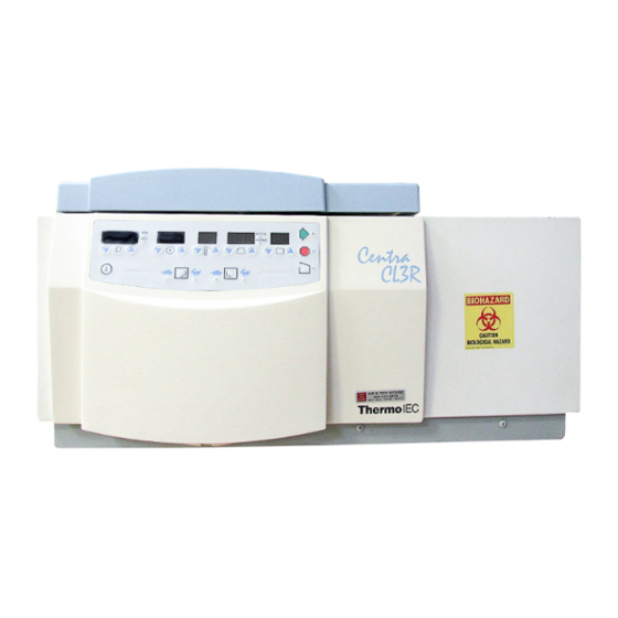 Thermo IEC Centra CL3 Operation Manual