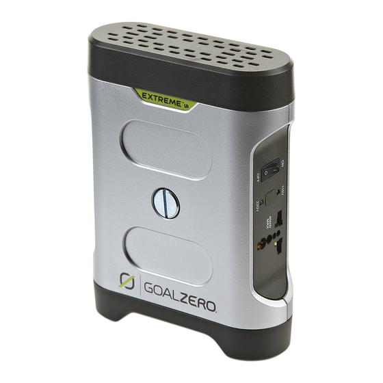 GOAL ZERO EXTREME UI 350 User Manual