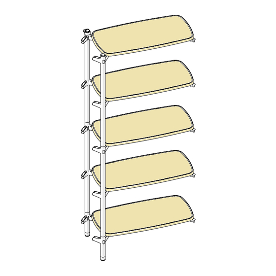 FOM HIGH FIVE Asymmetrical Shelving Unit Manuals