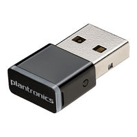 Plantronics BT600 USB-C Quick Start Manual