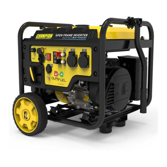 Champion CPG4000DHY-DF-EU Operator's Manual