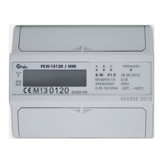 Matelec FKW-15120/NMI Instructions