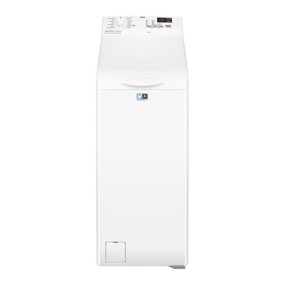 User Manuals: AEG L6TBN62K Top-loading washing machine