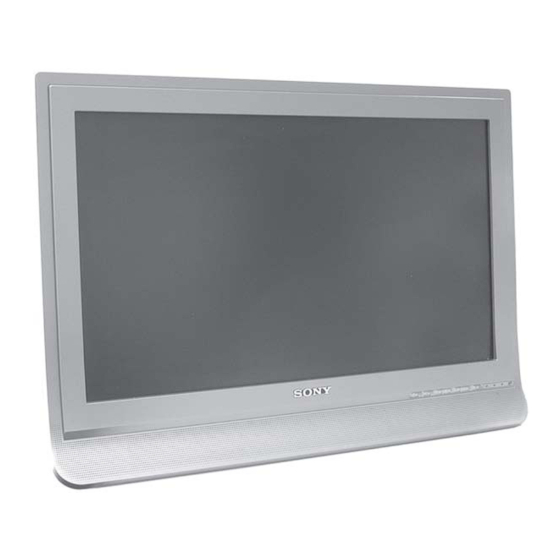 Sony KDL-23B4050 Service Manual