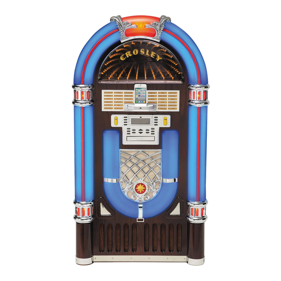 CROSLEY JUKEBOX WITH CD CR12-1 INSTRUCTION MANUAL Pdf Download 