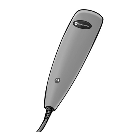 Motorola M800 BAG PHONE User Manual