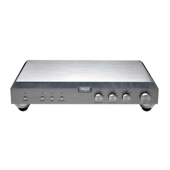 Oracle Audio PH 1000 Temple Owner's Manual