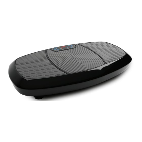 BLUEFIN Fitness 3D Vibration Plate Instruction Manual