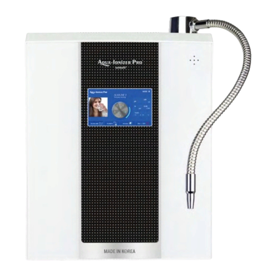 Real Spirit Aqua-Ionizer Pro ionHealth Touch Manuals