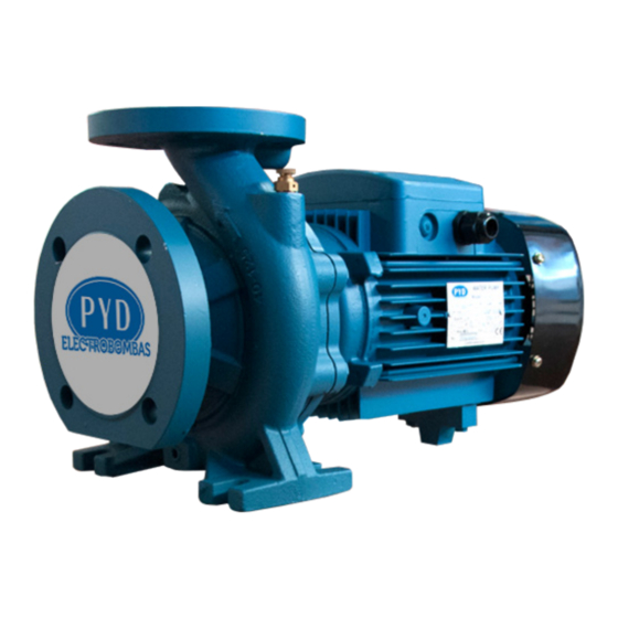 PYD Electrobombas NM Series Installation Instructions Manual