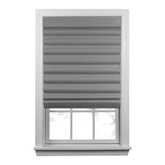 Levolor Roman Shades Installation Operation Care