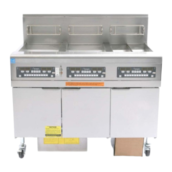Welbilt Frymaster McDonald's LOV BIGLA30 Gen II Series Installation, Operation And Maintenance Manual