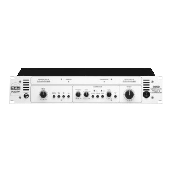 TLAudio Ivory 2 Series User Manual