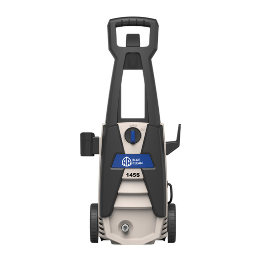 AR Blue Clean AR145S - Pressure Washer Manual