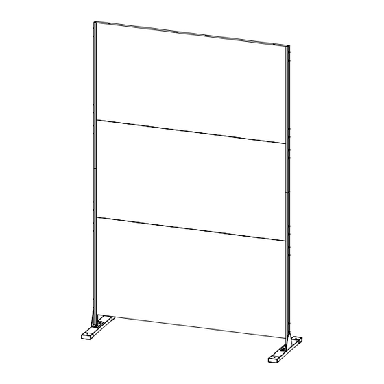 Kozyard Metal Privacy Screen Fence Panel Assembly Manual