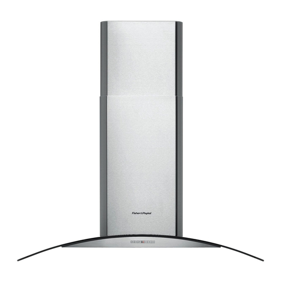 Fisher & Paykel HC60CGX1 Installation Instructions And User Manual