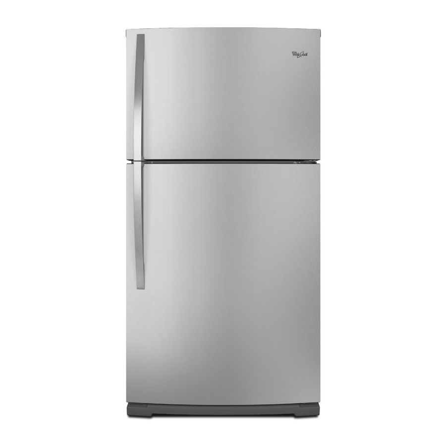 Whirlpool WRT371SZBW00 User Instructions