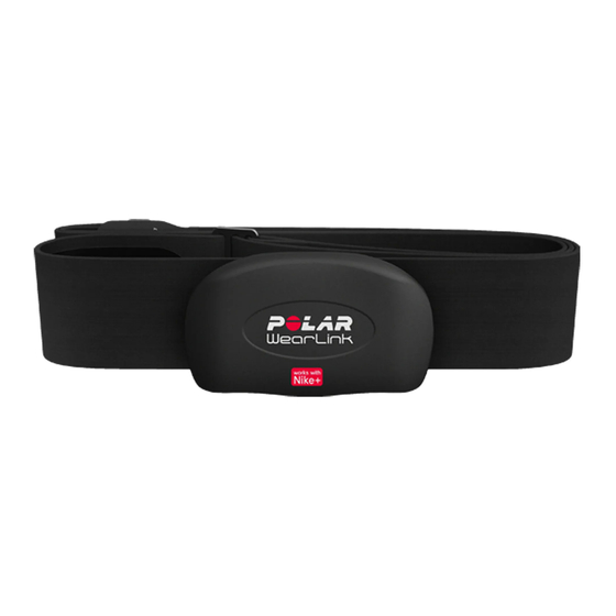 Polar Electro Transmitter Nike+ User Manual