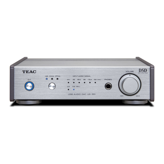 Teac UD-301 Owner's Manual