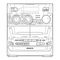Stereo System Kenwood RXD-V525 Service Manual