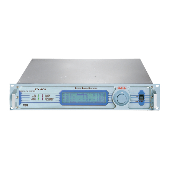R.V.R. Elettronica PTX-DDS User Manual