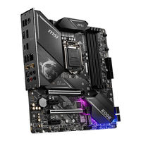 MSI MPG Z490M GAMING EDGE WIFI Manual