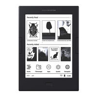 ENERGY SISTEM Energy eReader max User Manual